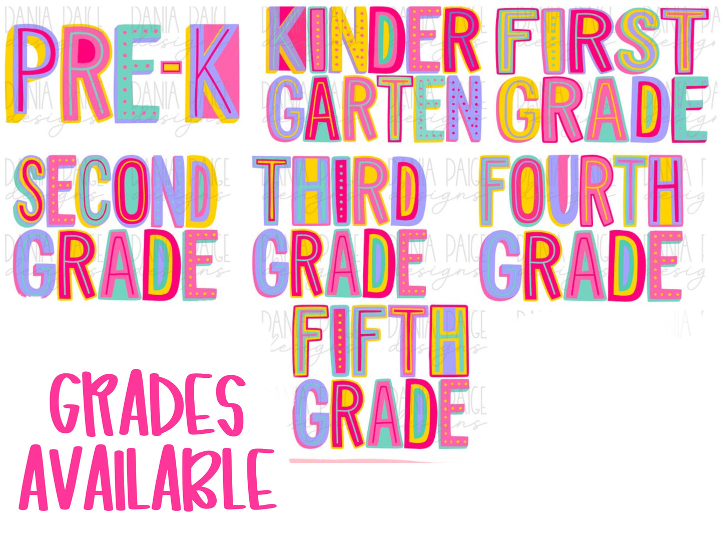 Grade Level Tees