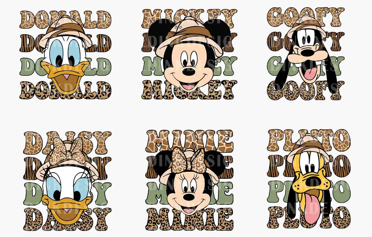 Safari Mickey & Friends