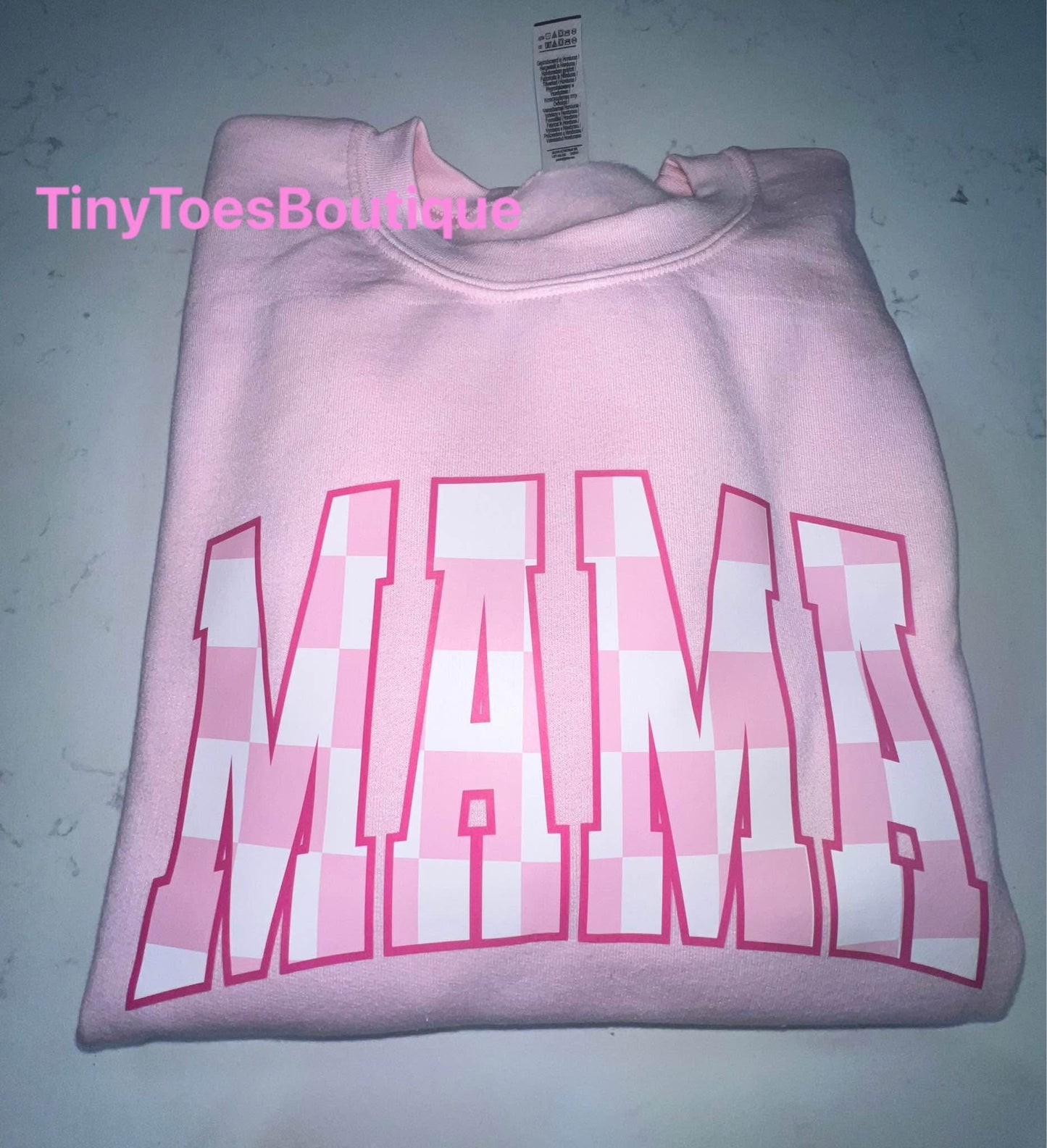 Mama Sweatshirt- Light pink