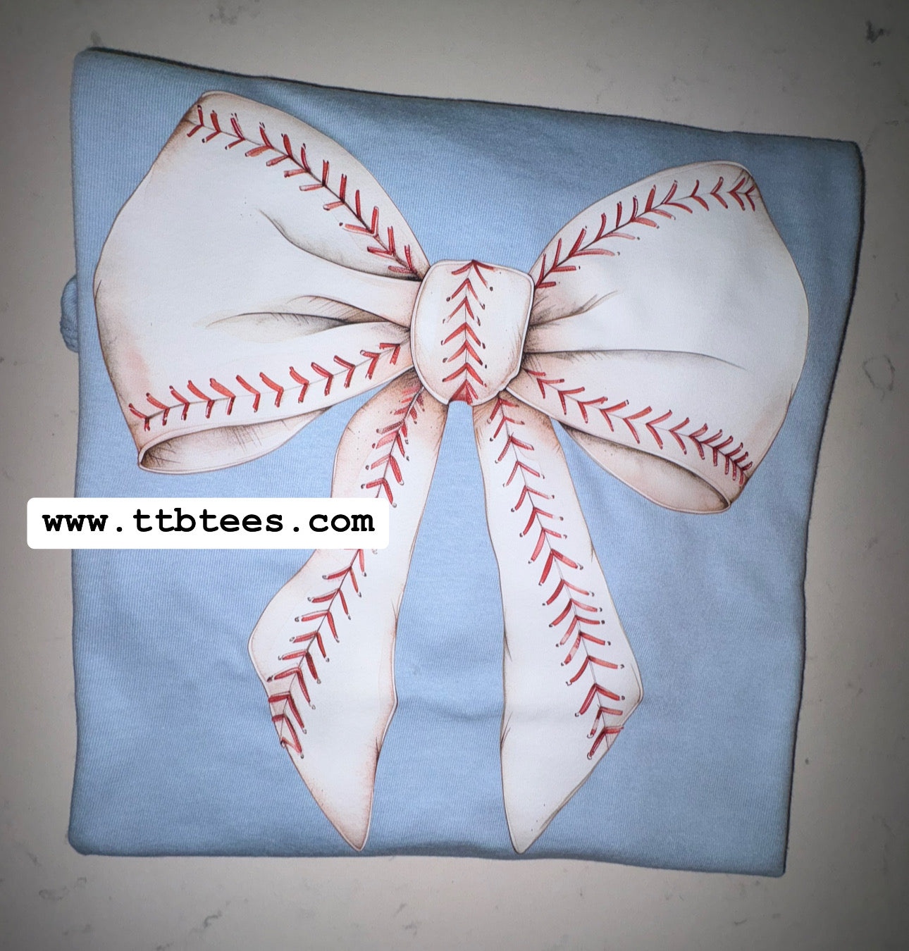 Sports Bow Tees (baseball, softball, basketball, volleyball, football)