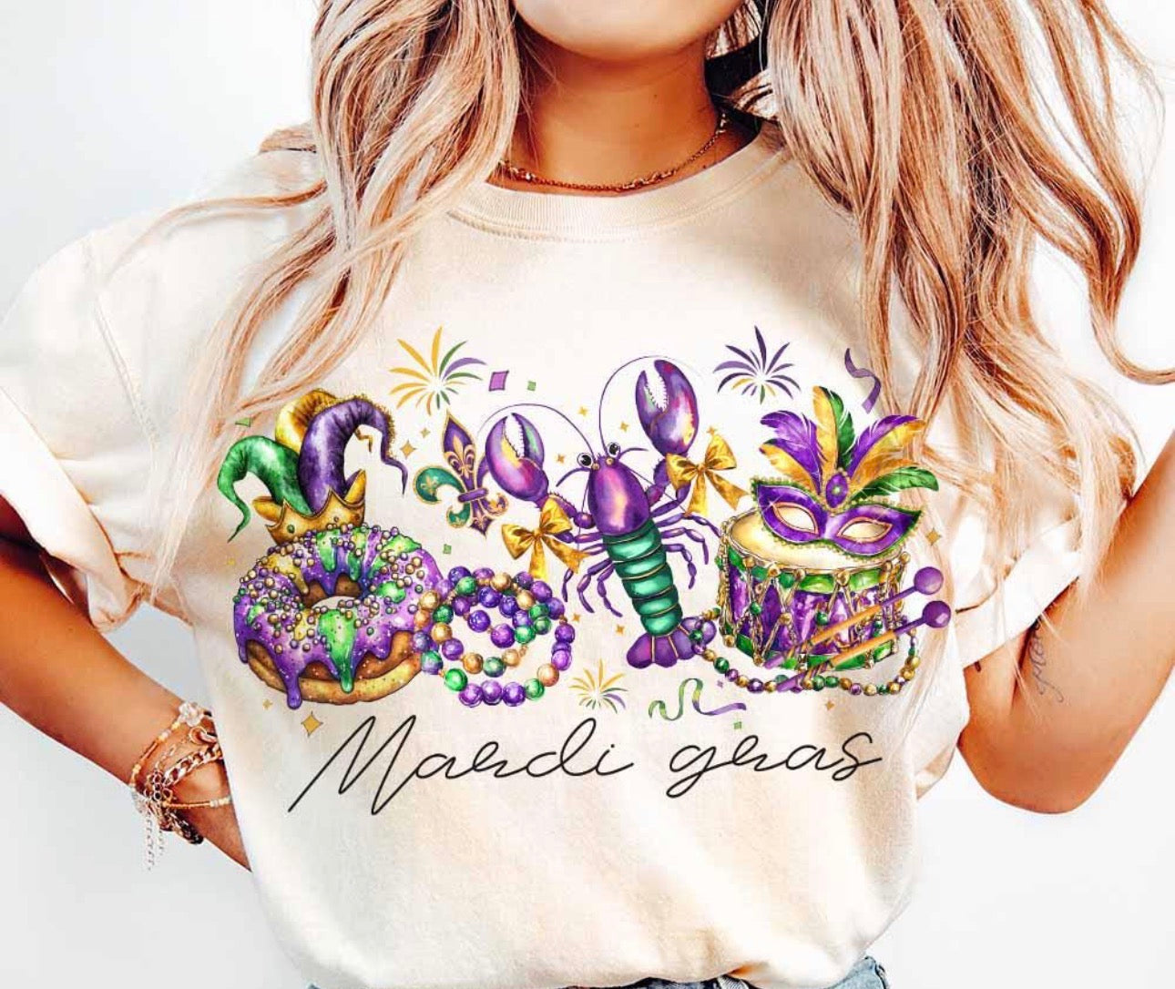 Mardi Gras Tee