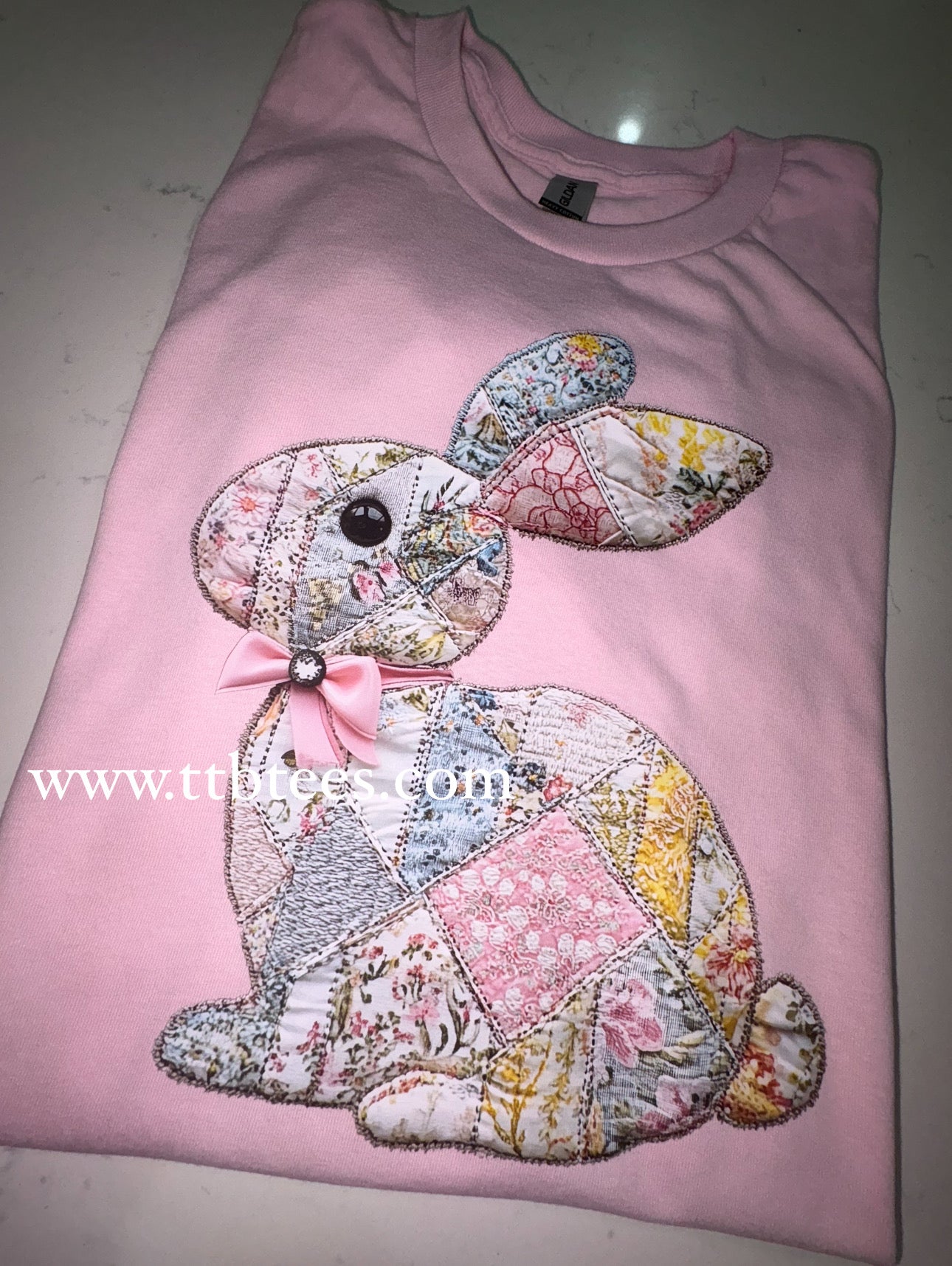 Faux Patchwork Bunny