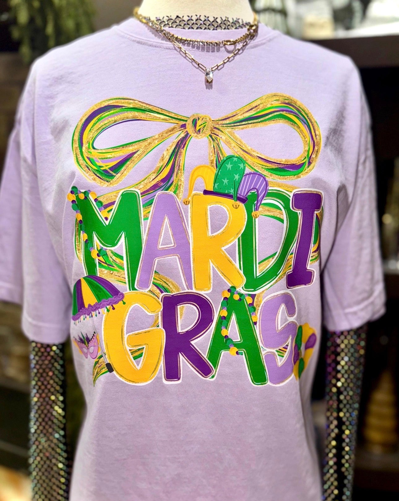 Mardi Gras comfort colors