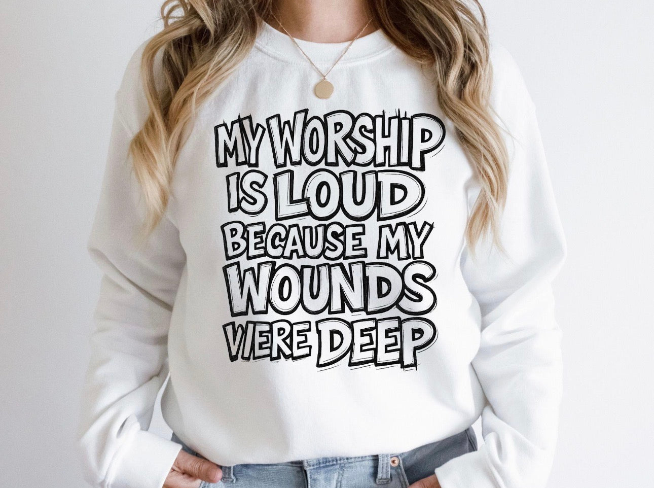 Worship sweatshirt
