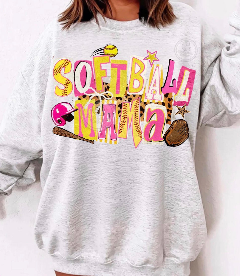 Softball Mama sweatshirt