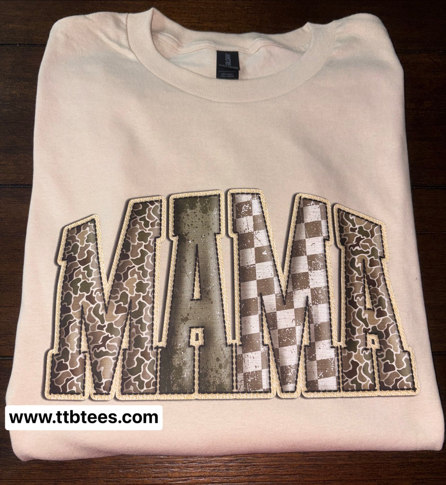 Mama Faux Applique