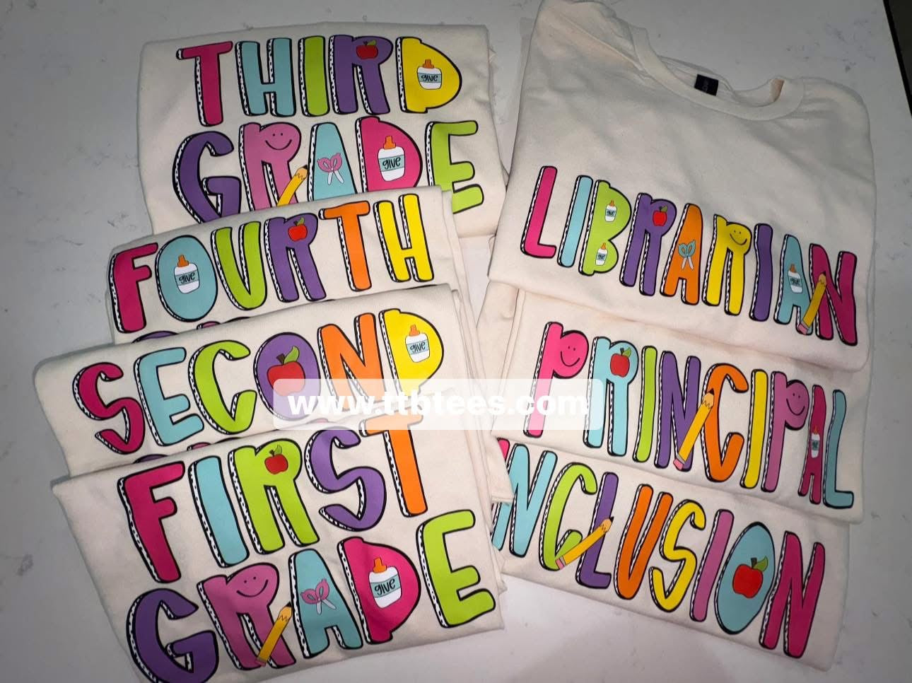 Custom or Grade Level Tees