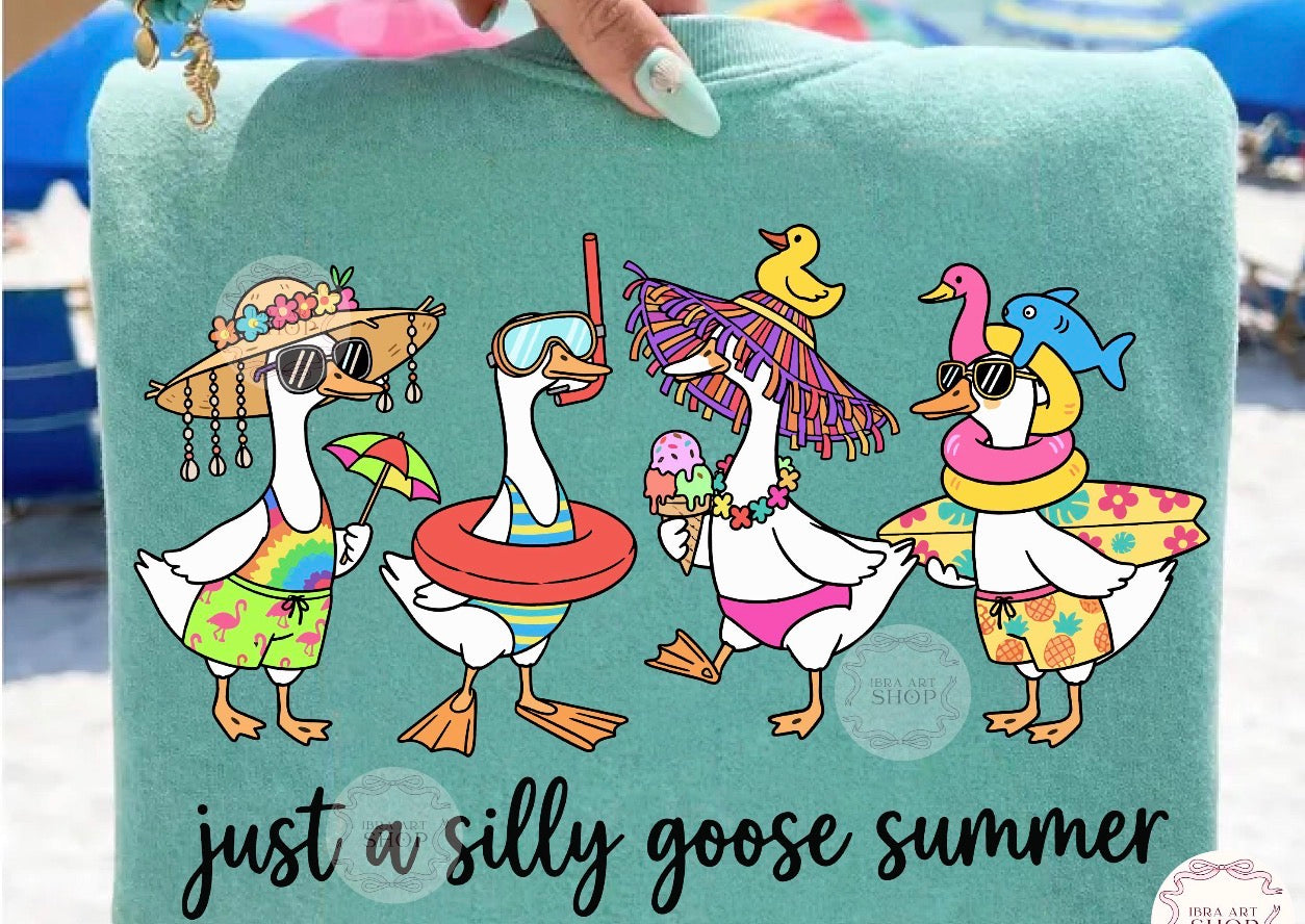 Just a silly goose summer- comfort colors