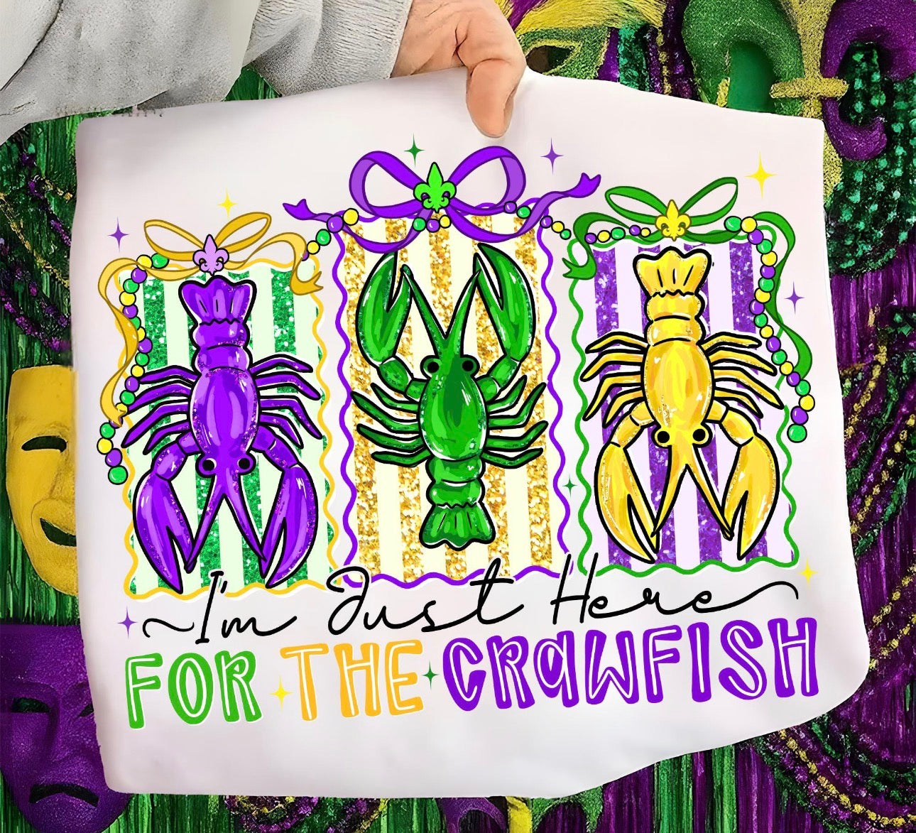 Just here for the crawfish