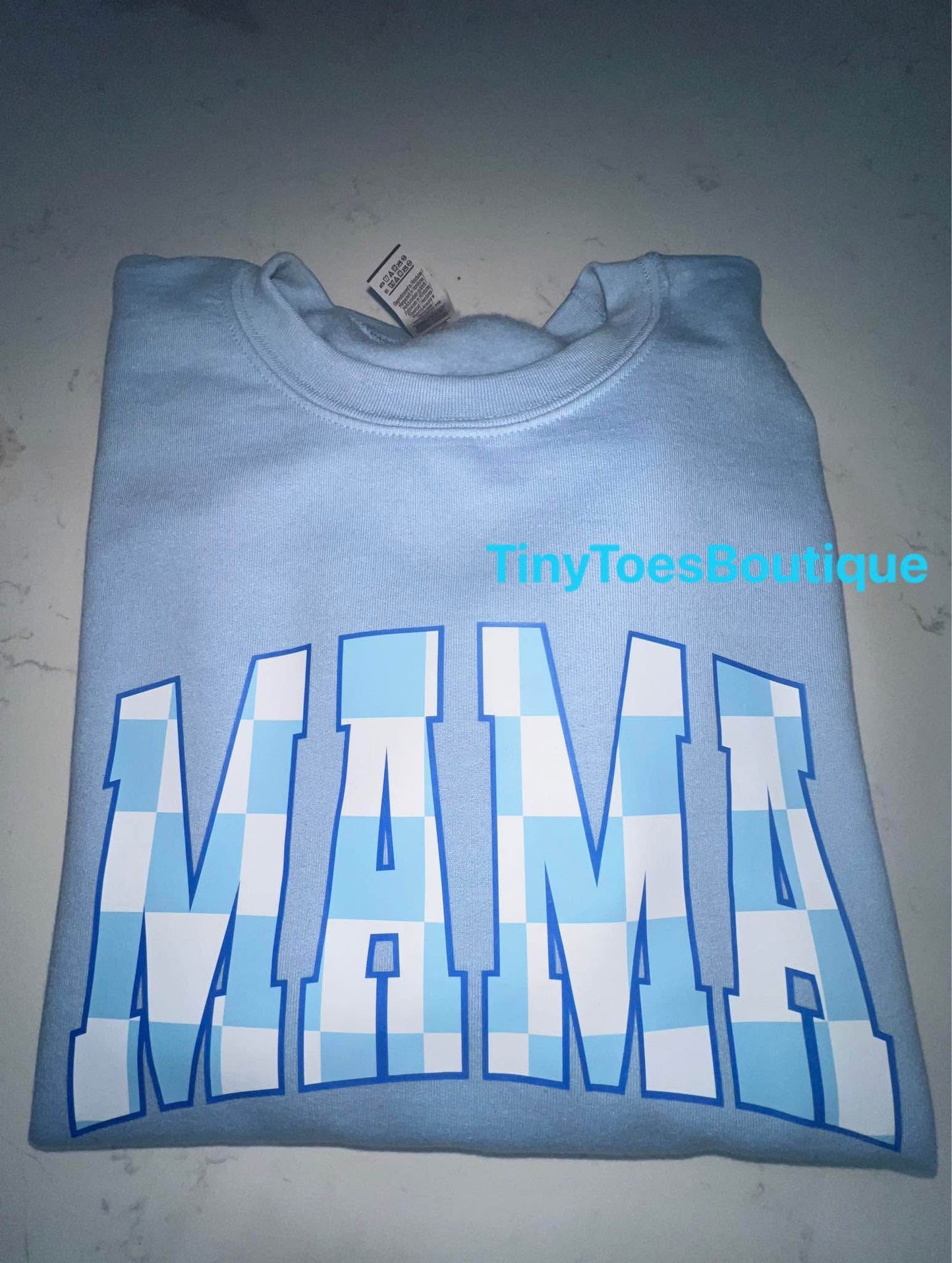 Mama Sweatshirt - Light blue