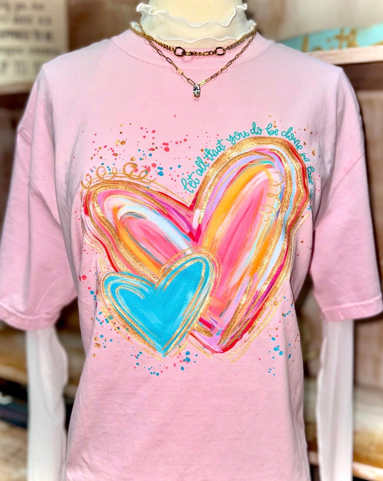 Love tee comfort colors