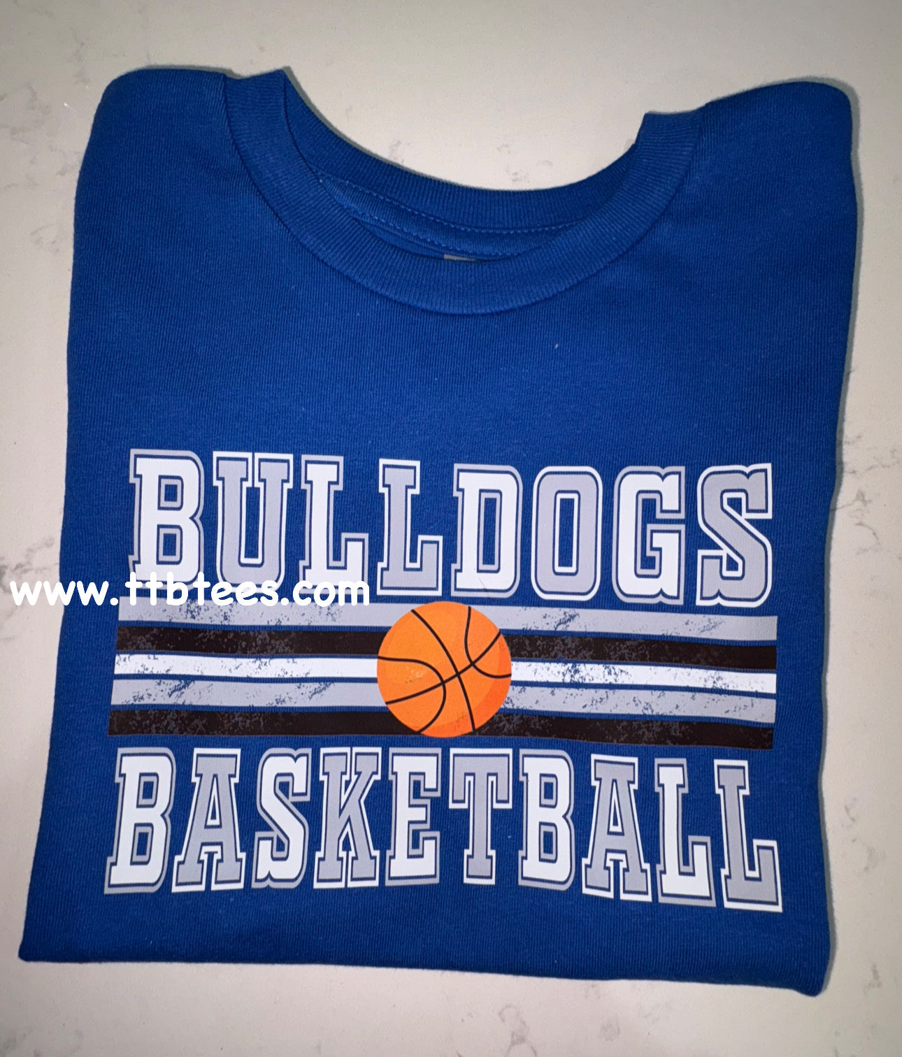 Bulldogs Basketball Royal Blue