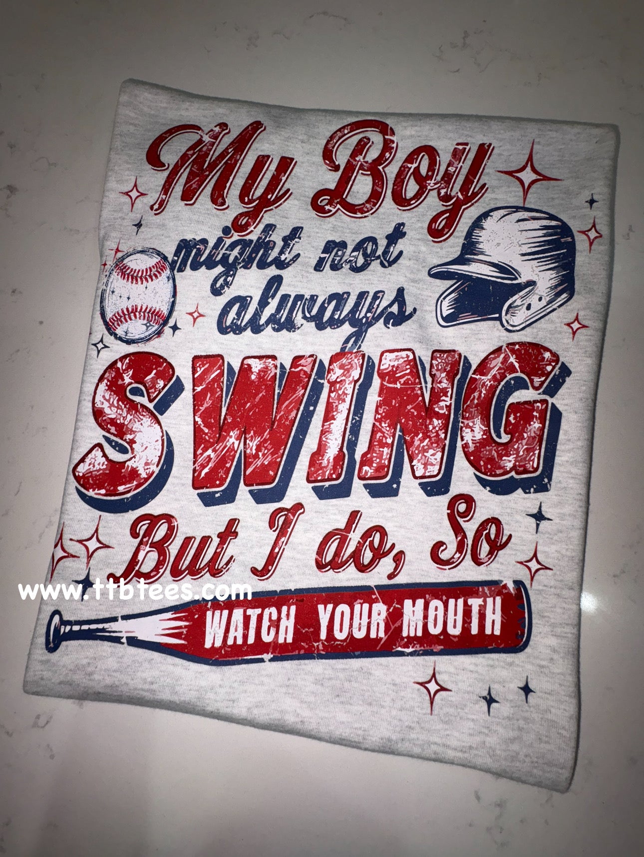 My boy might not swing…