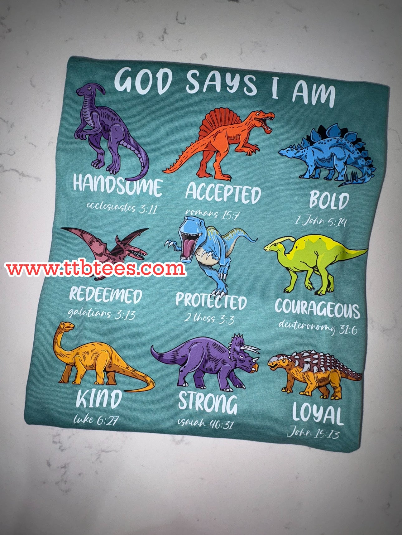God Says I Am… dinosaurs