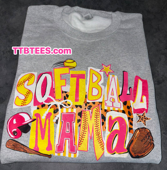 Softball Mama sweatshirt