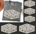 Camo Grade Level Tees: Gildan or rabbit skins- kinder through 8th eighth