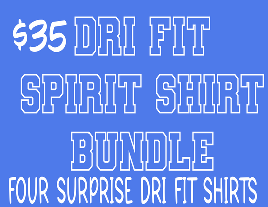 YXS AND UP ONLY Dri Fit Spirit Shirt Bundle- YXS AND UP ONLY