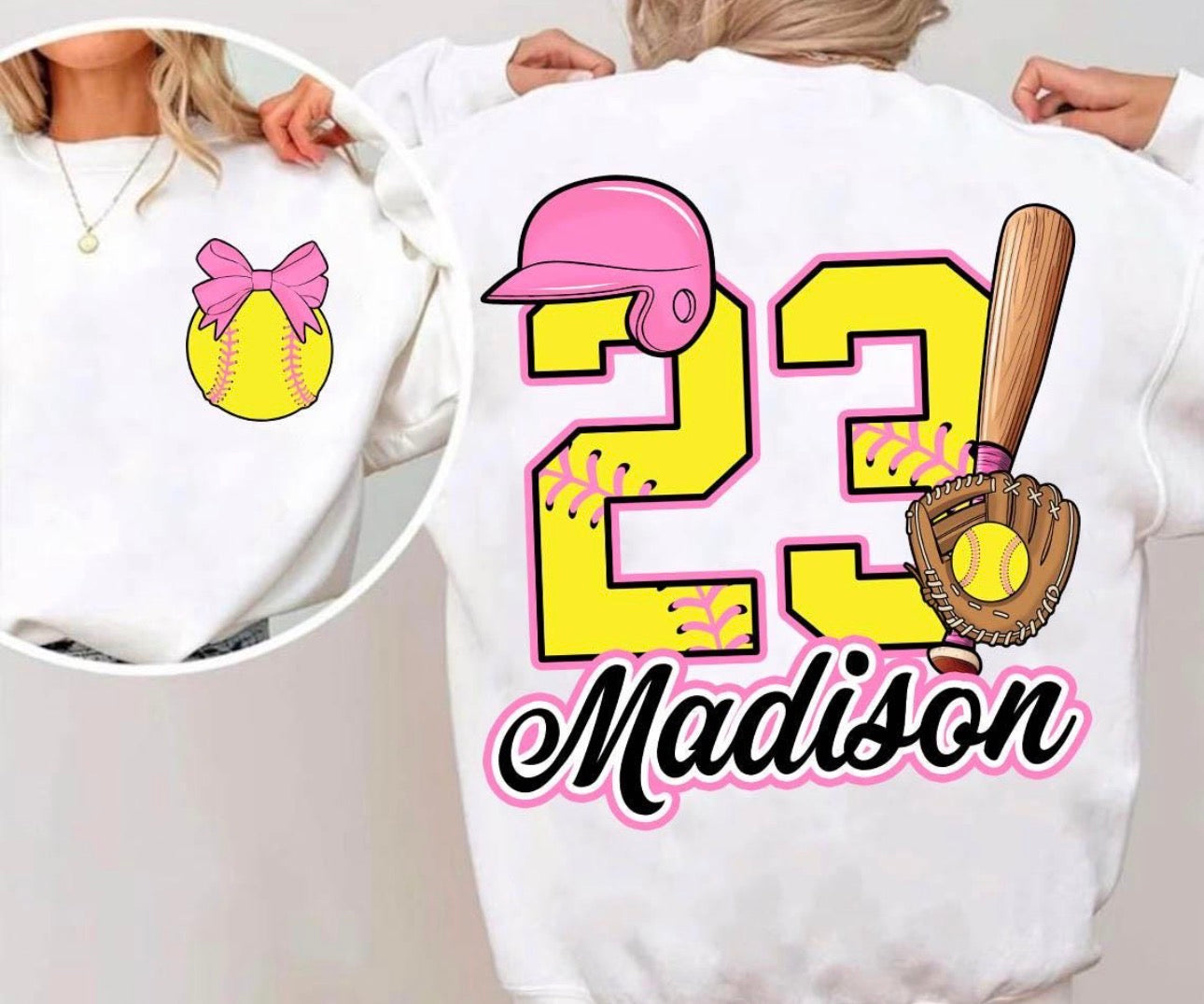 Custom Softball Sweatshirt