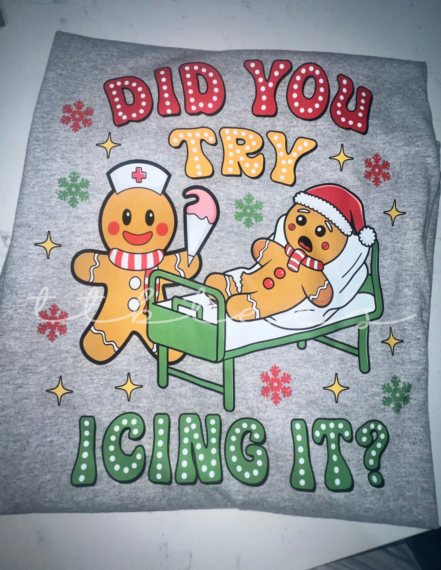 Icing it tee