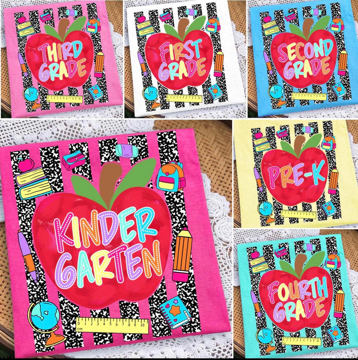 Grade Level Tees