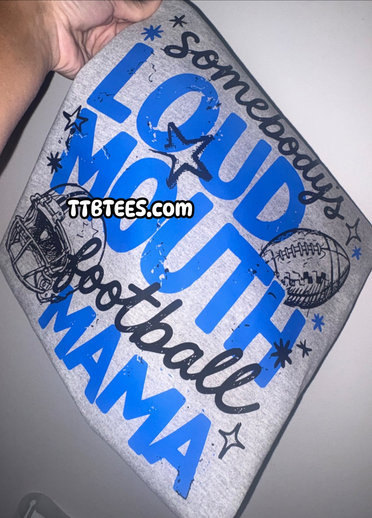 Loud football mama