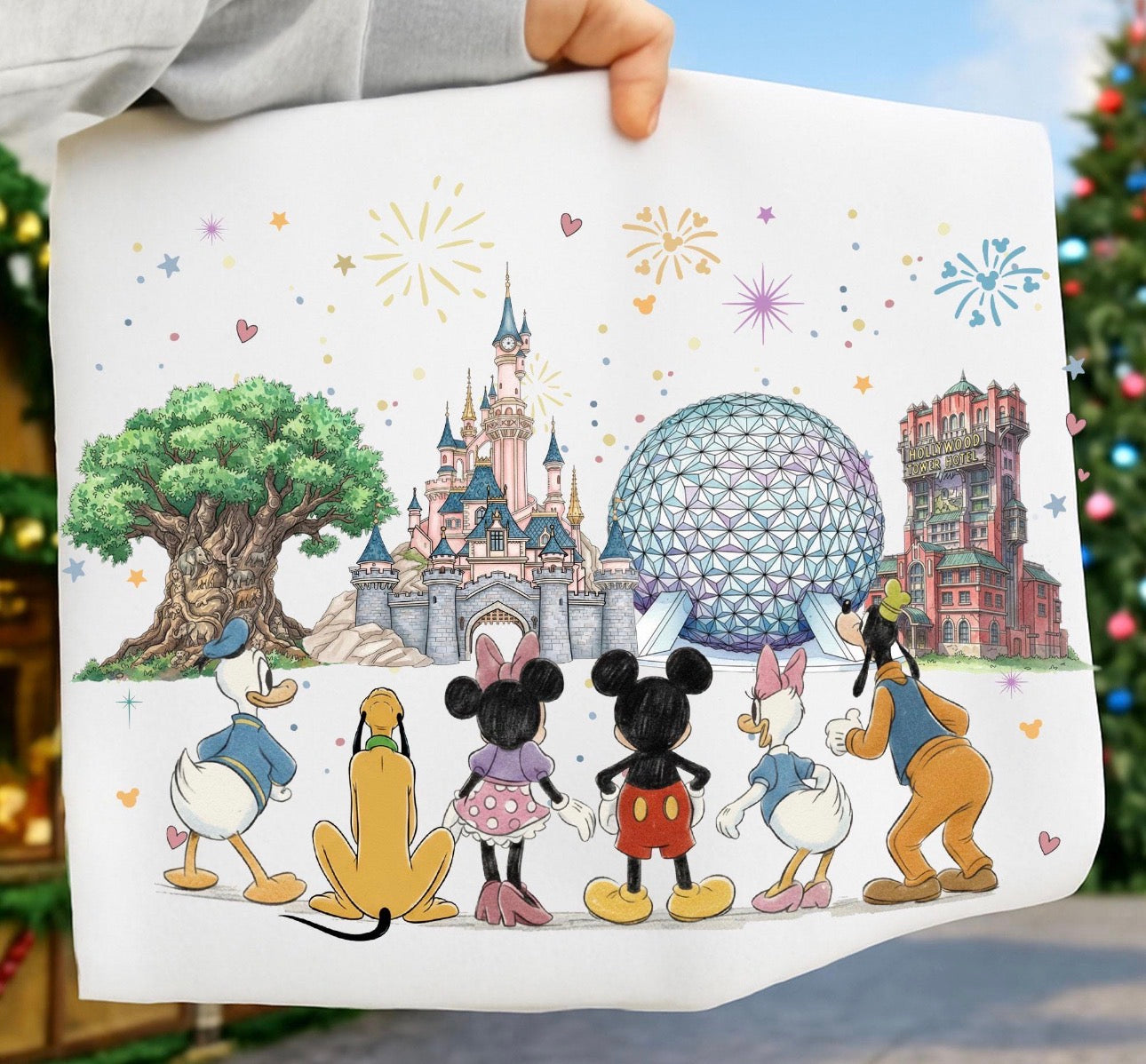 Park hopper and mouse friends tee