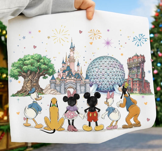 Park hopper and mouse friends tee