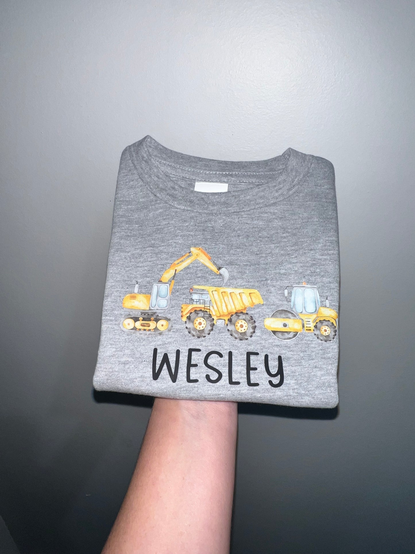 Construction Trucks with name