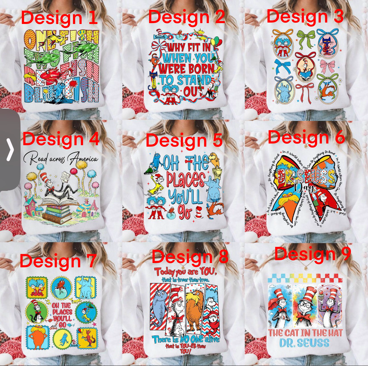 Seuss tees