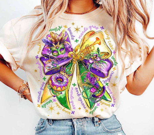 Mardi Gras Bow