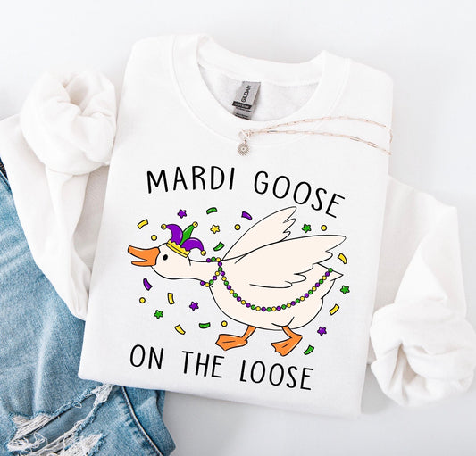 Mardi Goose SWEATSHIRT