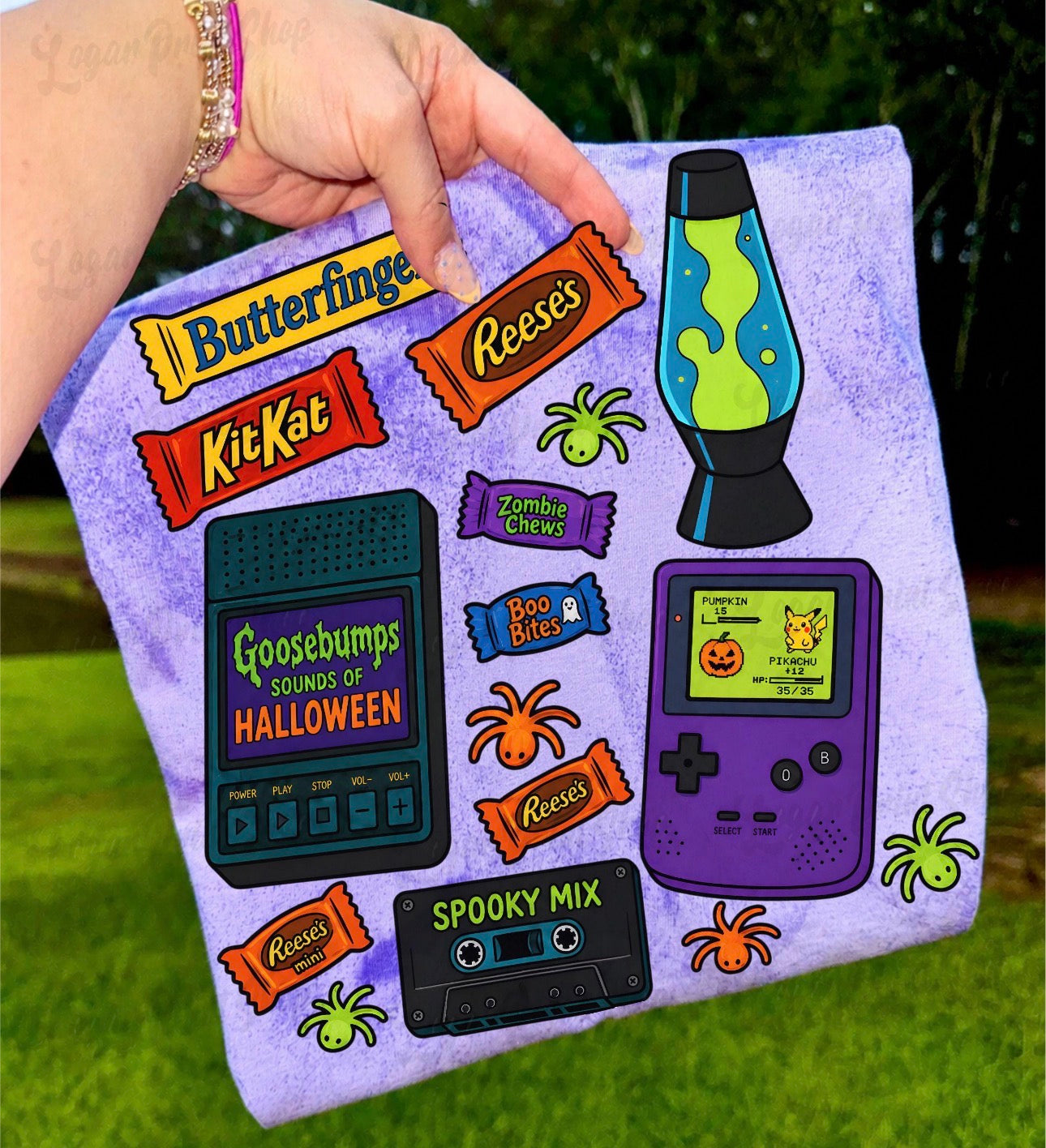 90s baby Halloween tee