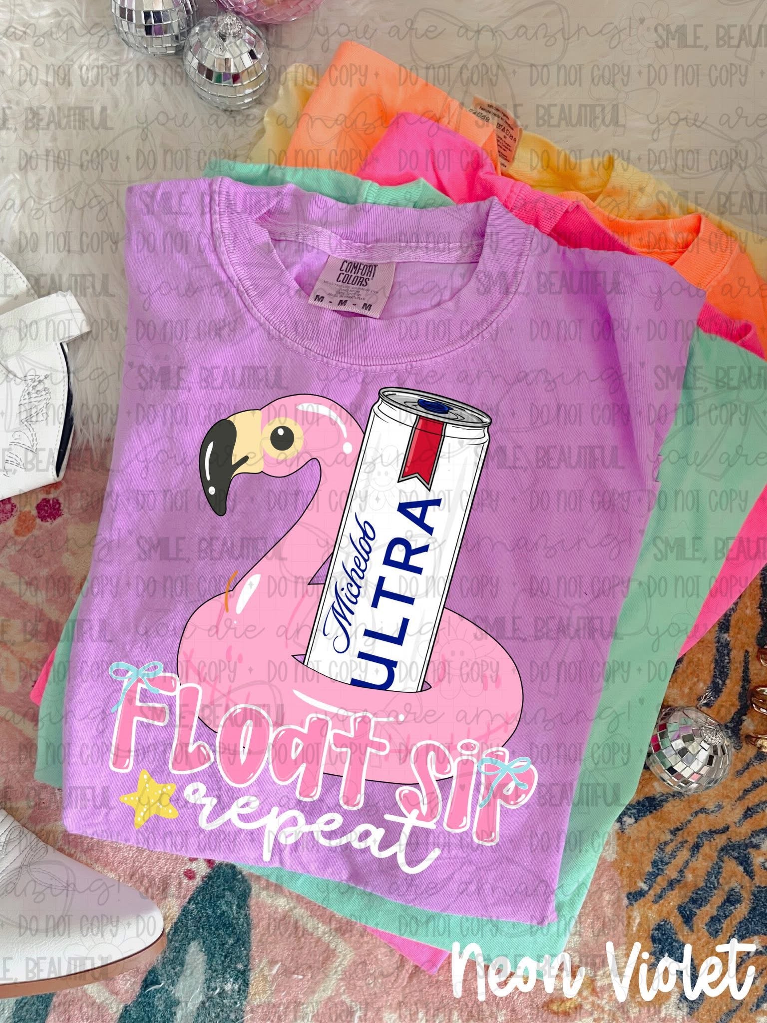 Float, Sip, Repeat- Michelob Ultra - comfort colors