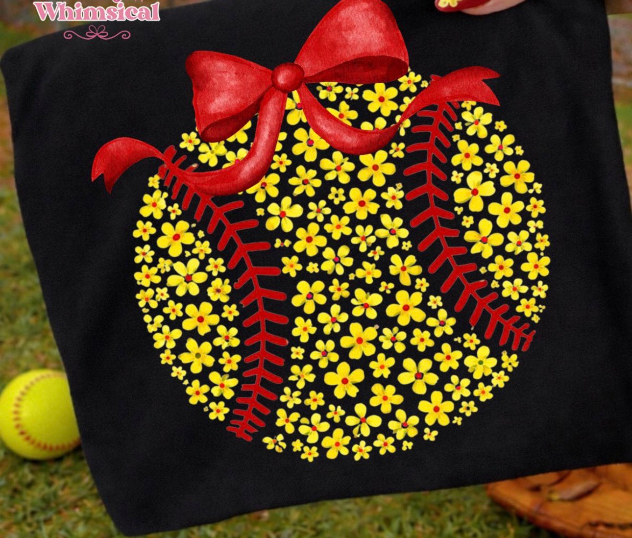 Floral softball