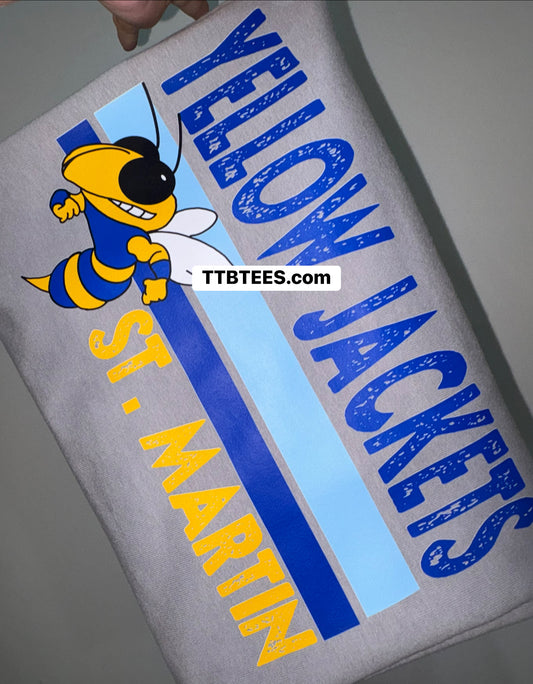 Yellow Jackets St. Martin Tee