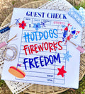Hotdogs fireworks freedom