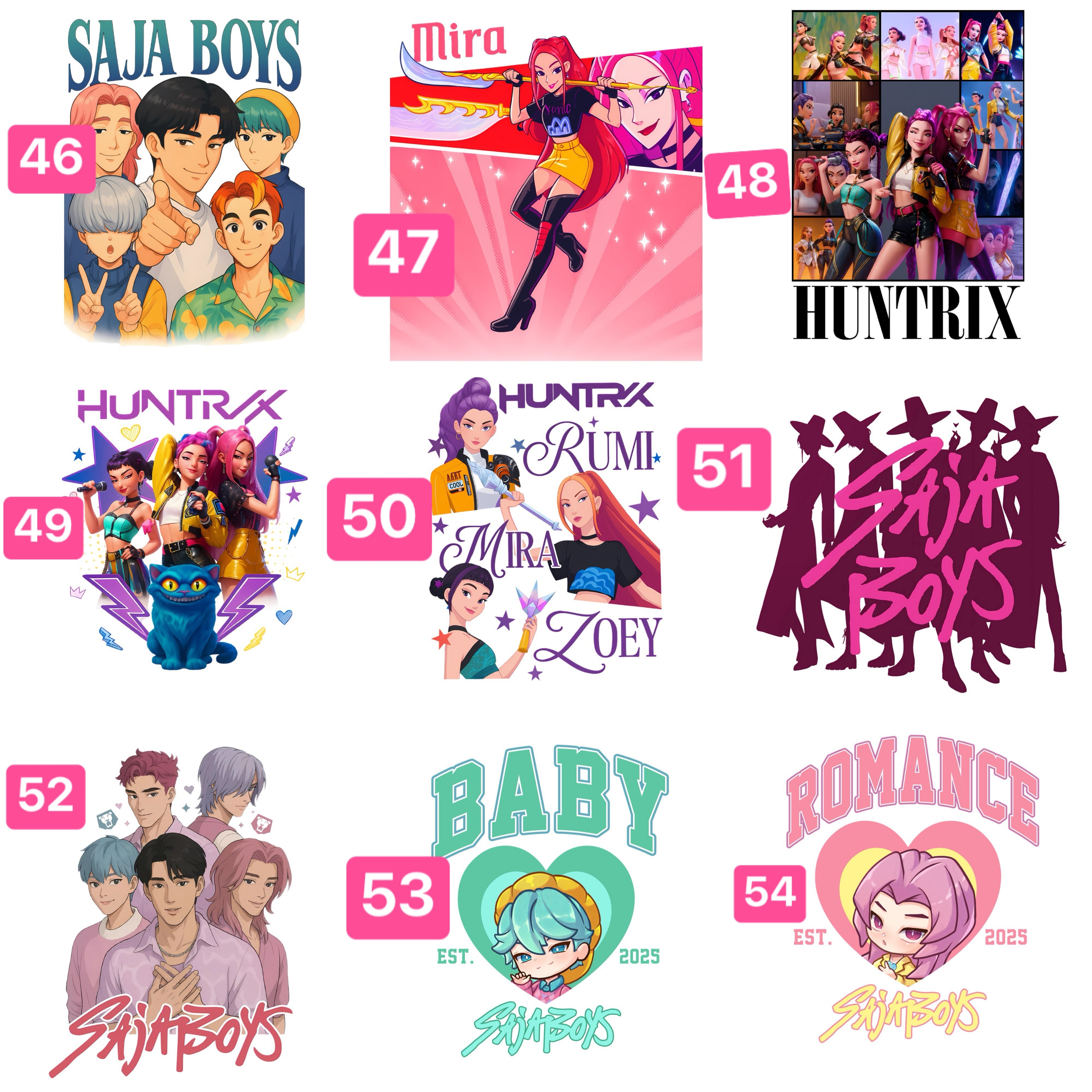 K-pop & Saja Boys