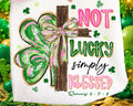 Not lucky simply blessed tee