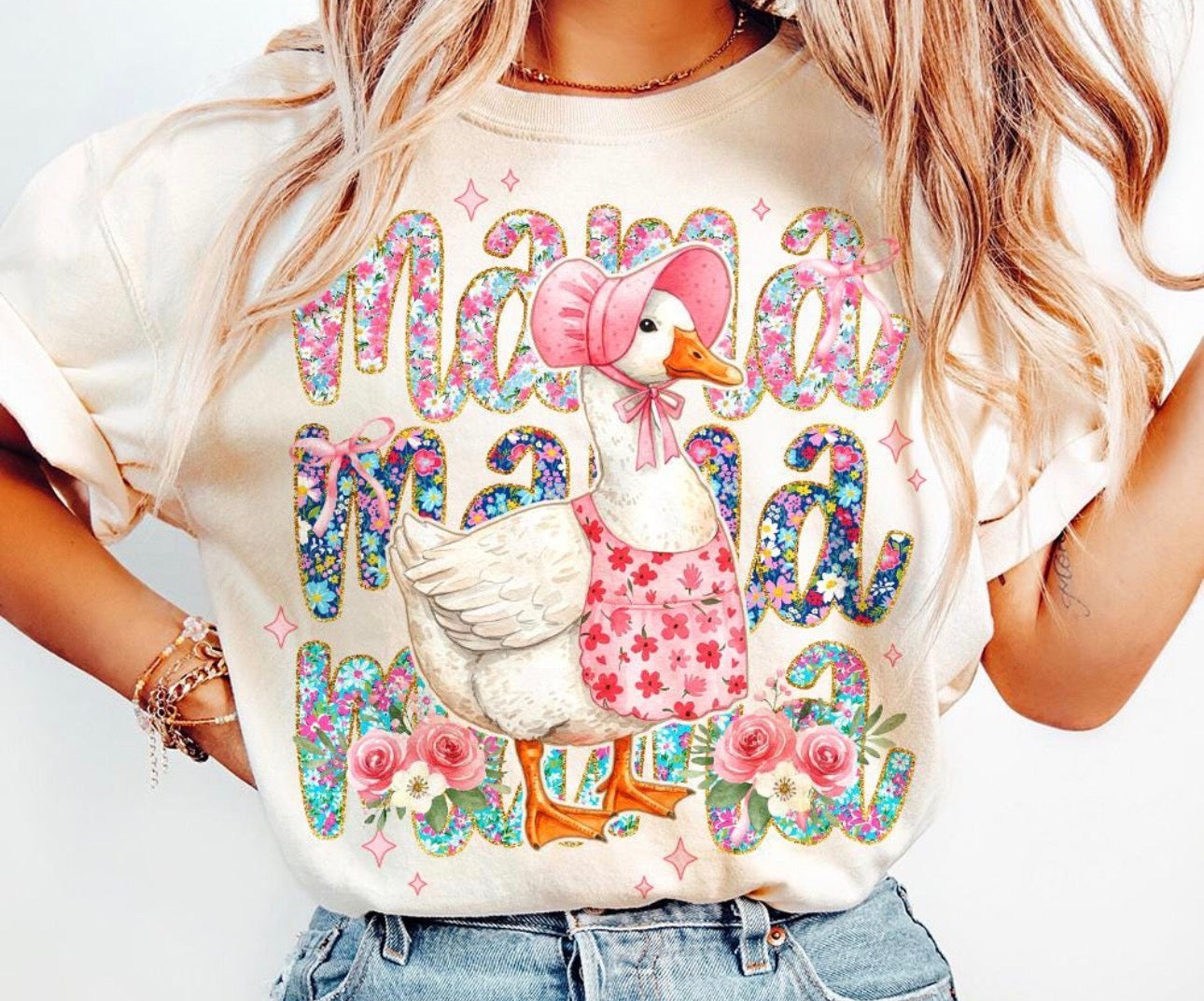 Mama goose tee