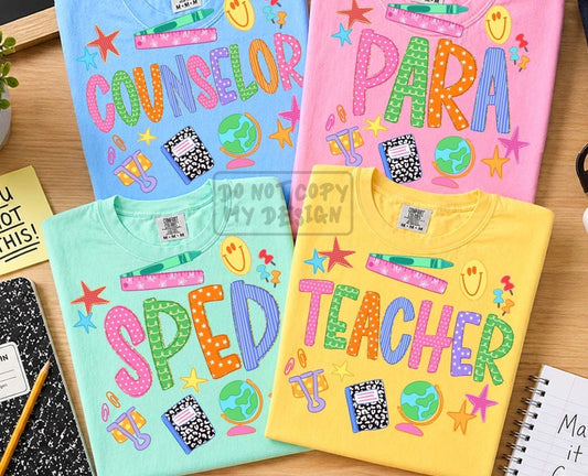 Para Teacher Sped Counselor