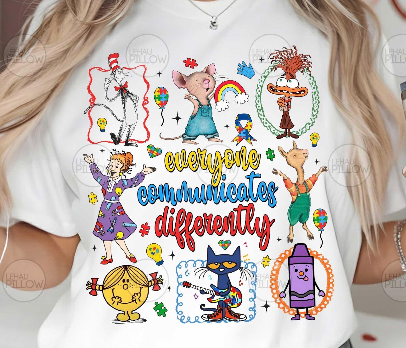 Communicates Differently Tee