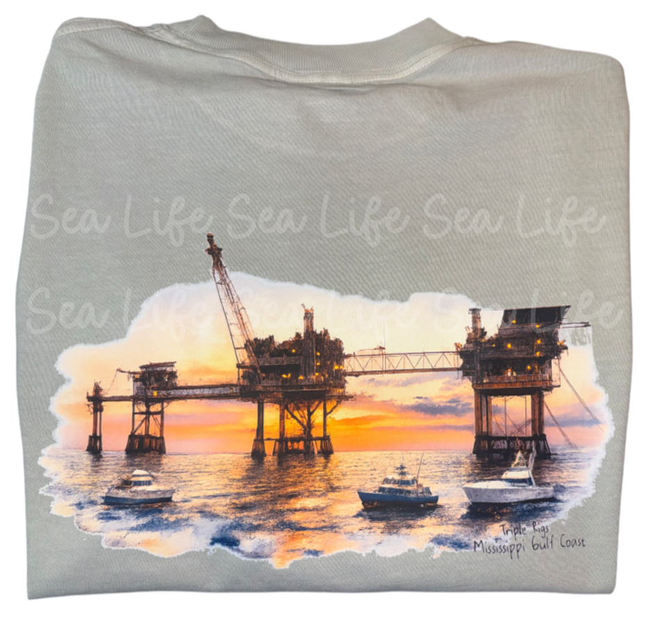 Triple Rigs - MS Gulf Coast- comfort colors
