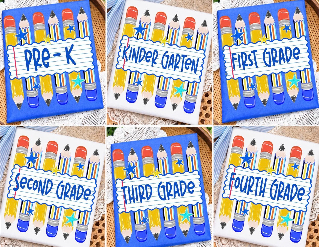 Grade level tees
