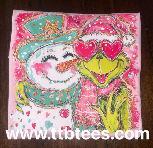 Snowman + Grinch