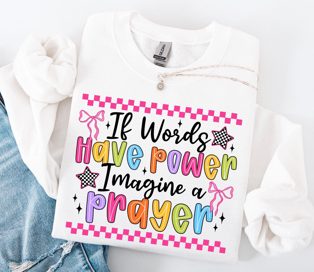 Words have power SWEATSHIRT