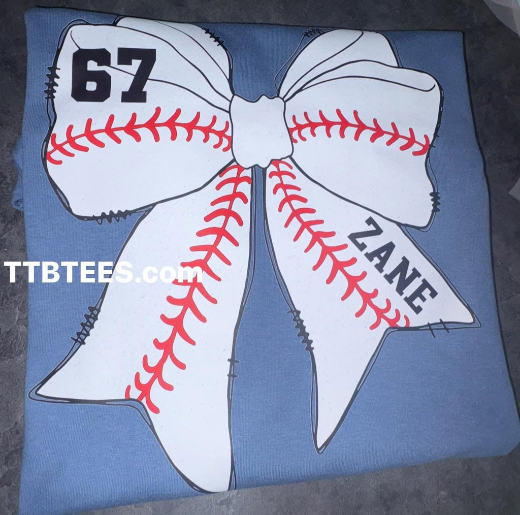Custom Baseball Bow