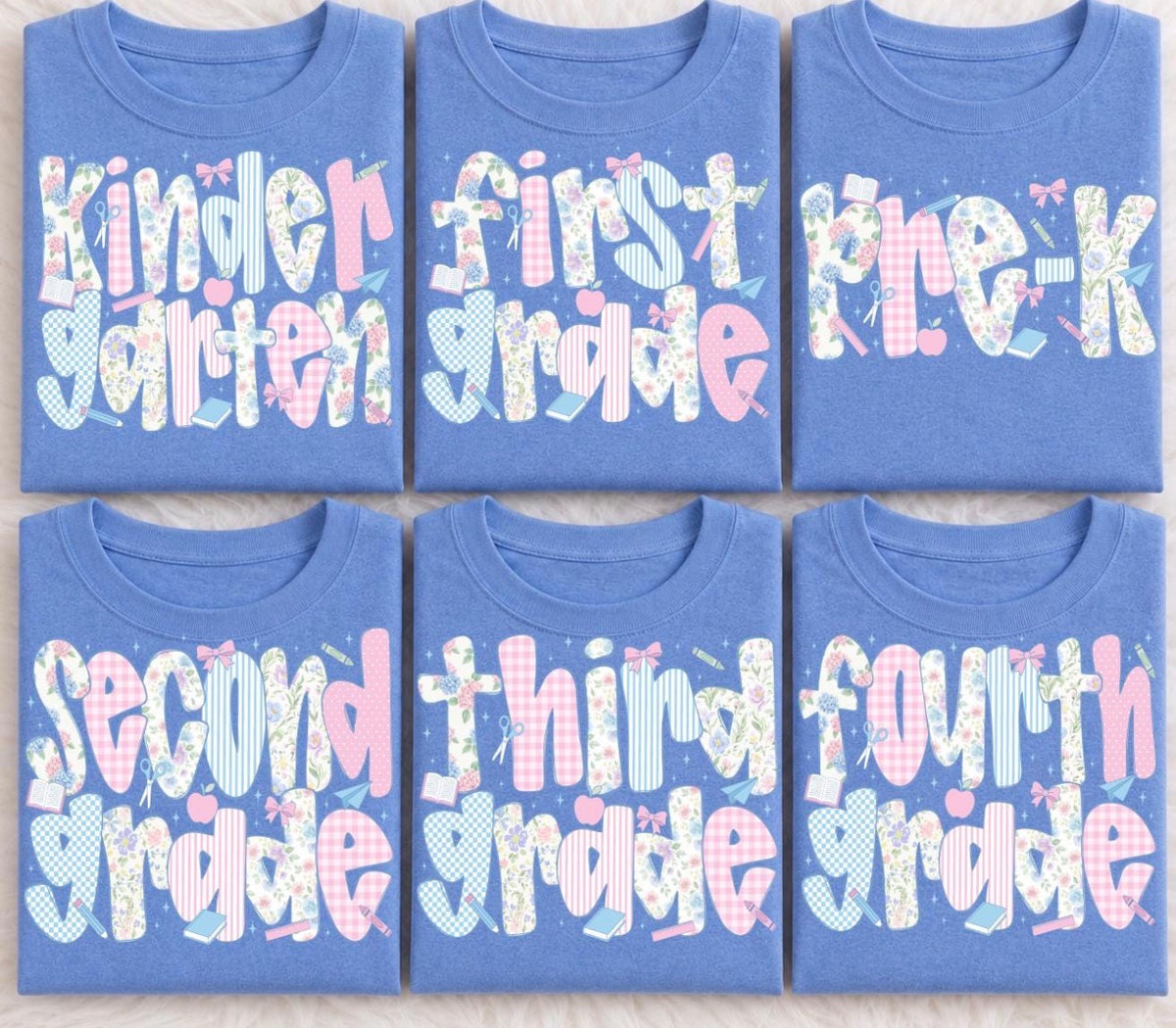 Grade level tees