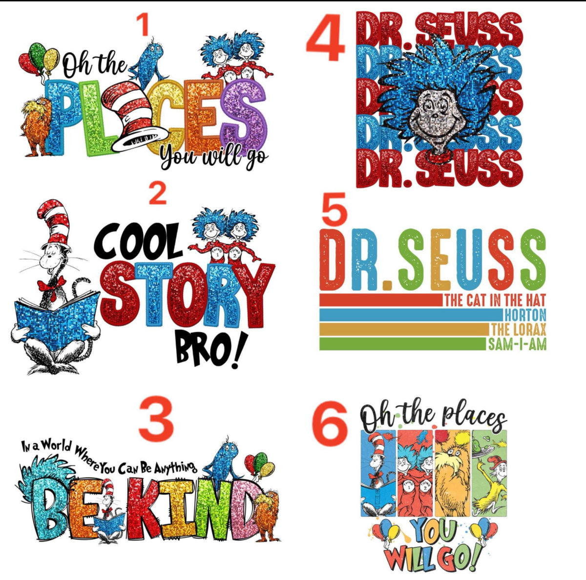 Seuss Tees