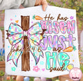 He is risen tee