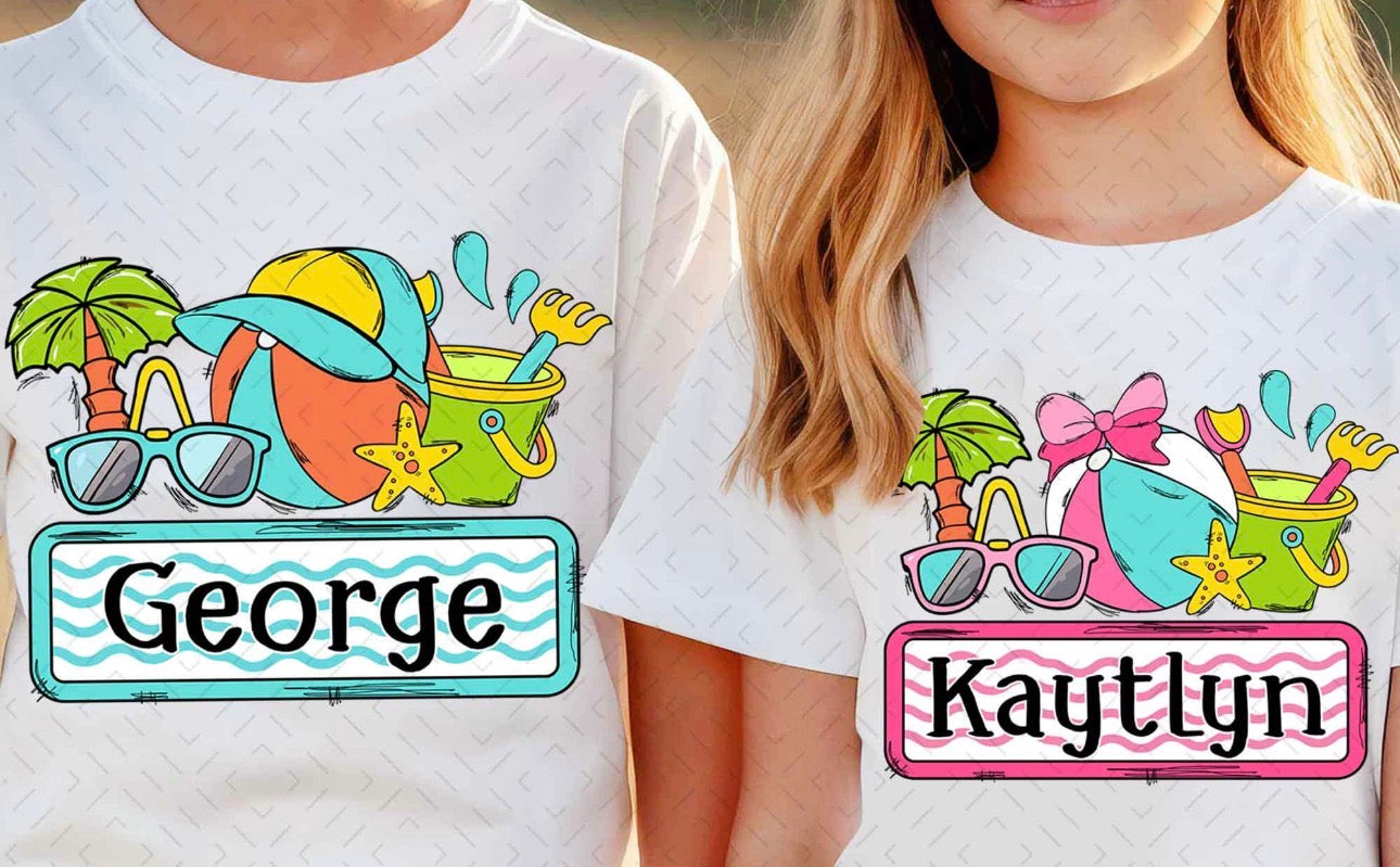 Summer Name Tee